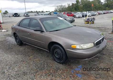 2004 Buick Century из США, поврежденный, VIN 2G4WS52J741294249